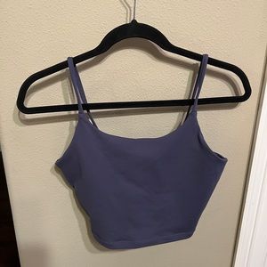 Athletic crop top